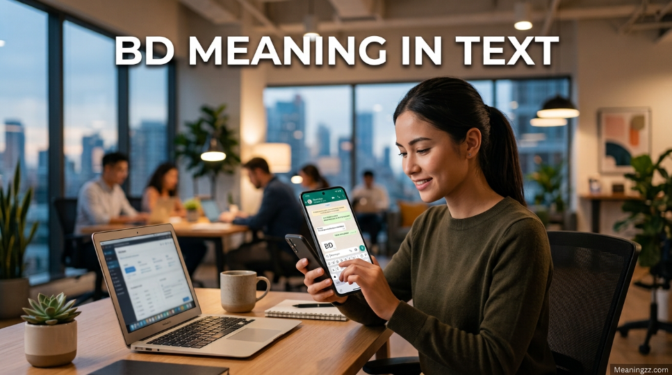 BD Meaning in Text