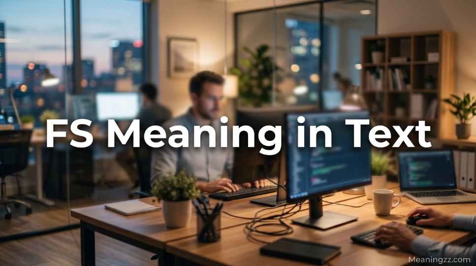 FS Meaning in Text