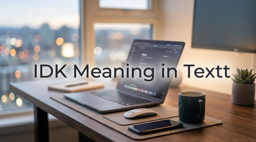 IDK Meaning in Text