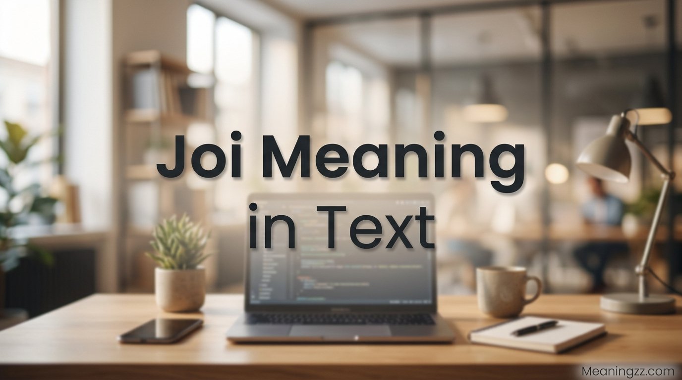 Joi Meaning in Text