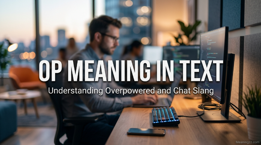 OP Meaning in Text