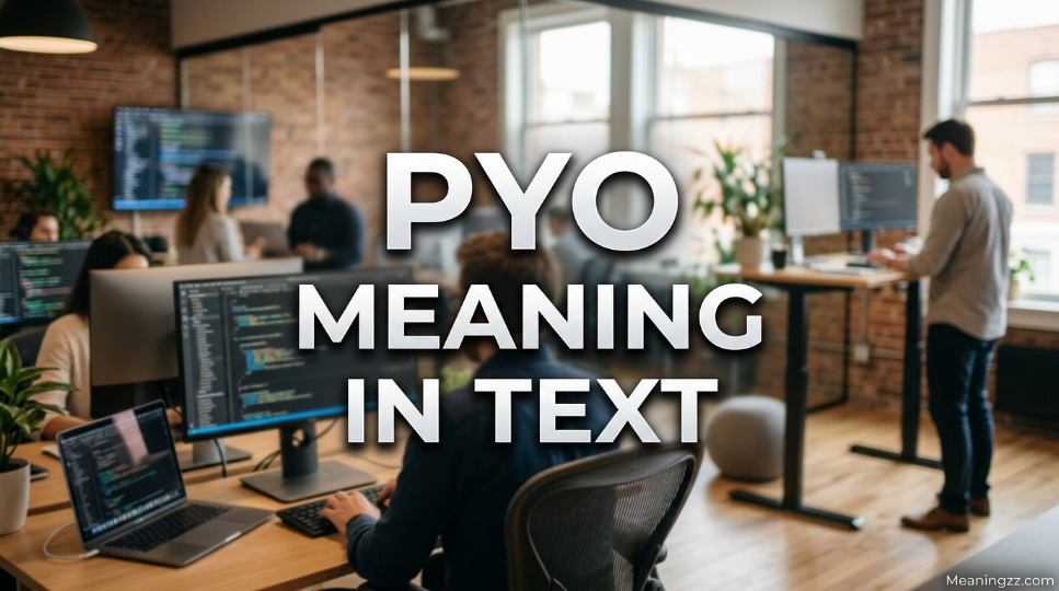 PYO Meaning in Text