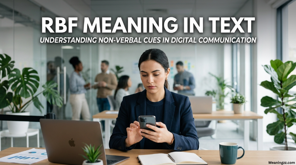 RBF Meaning in Text