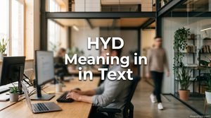 HYD Meaning in Text