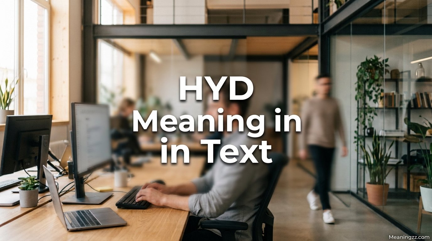 HYD Meaning in Text